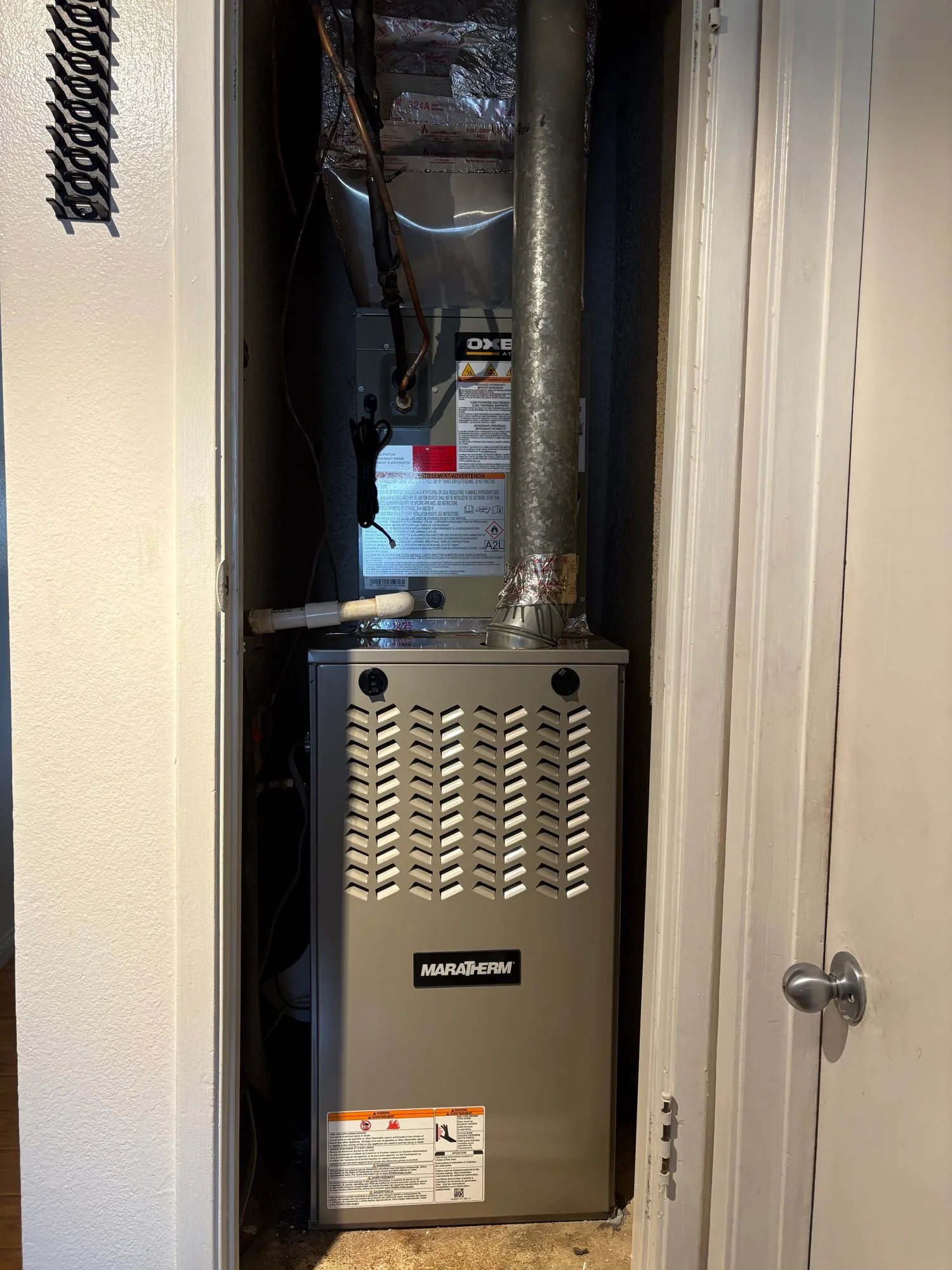New furnace installation by Abundant Air in La Quinta CA