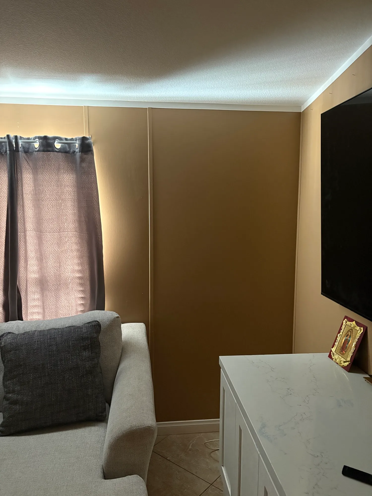 Room before ductless mini split installation by Abundant Air